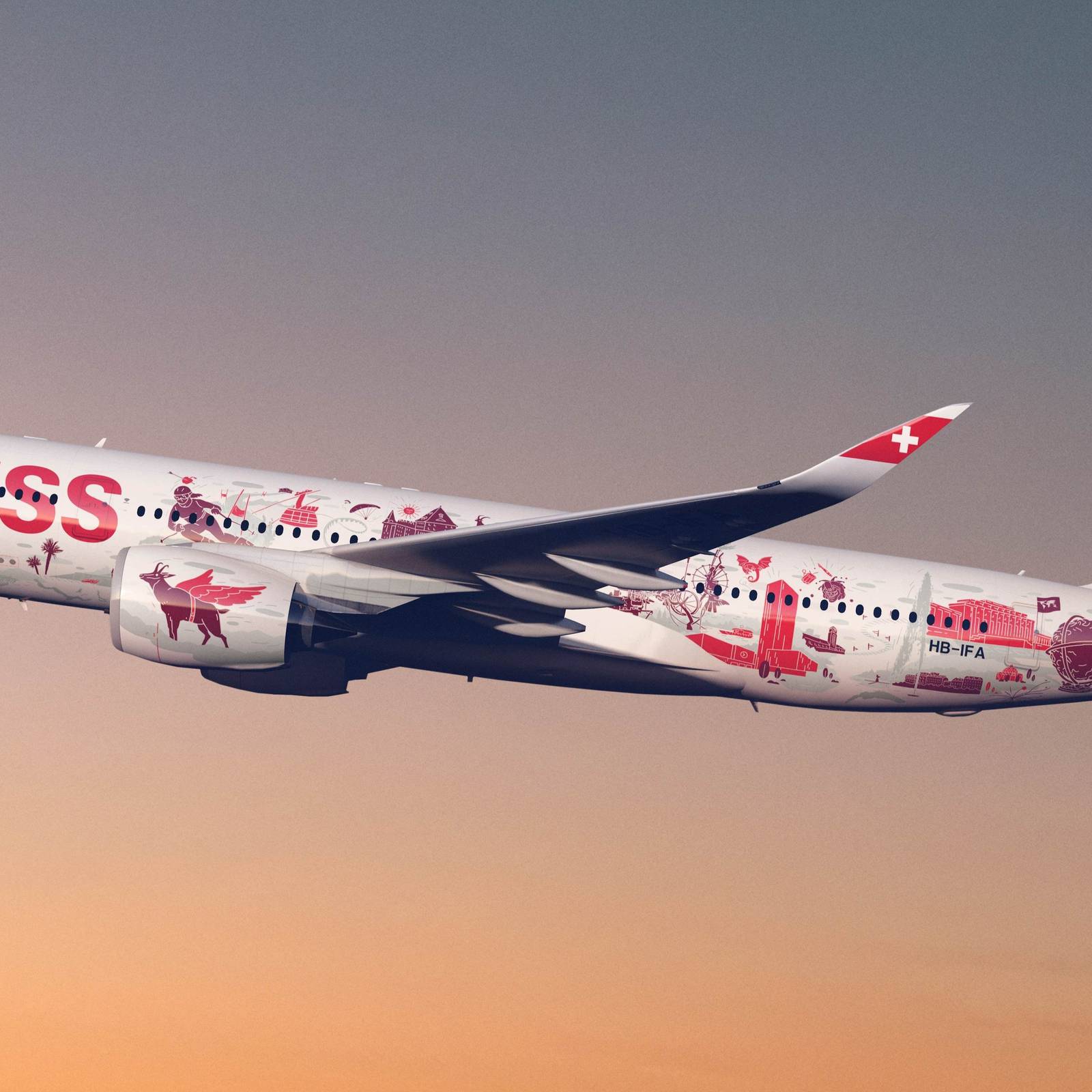 SWISS Unveils New Airbus A350 