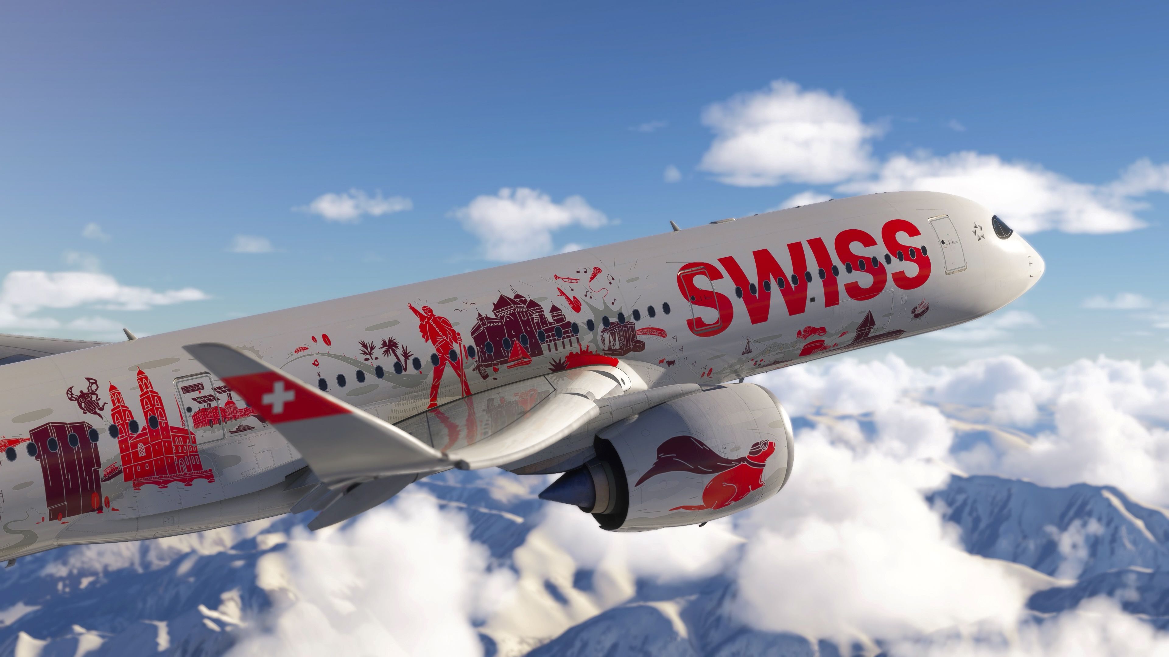 SWISS Unveils New Airbus A350 