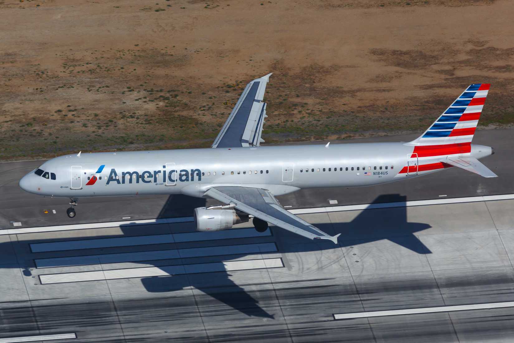 American N184US A321ceo