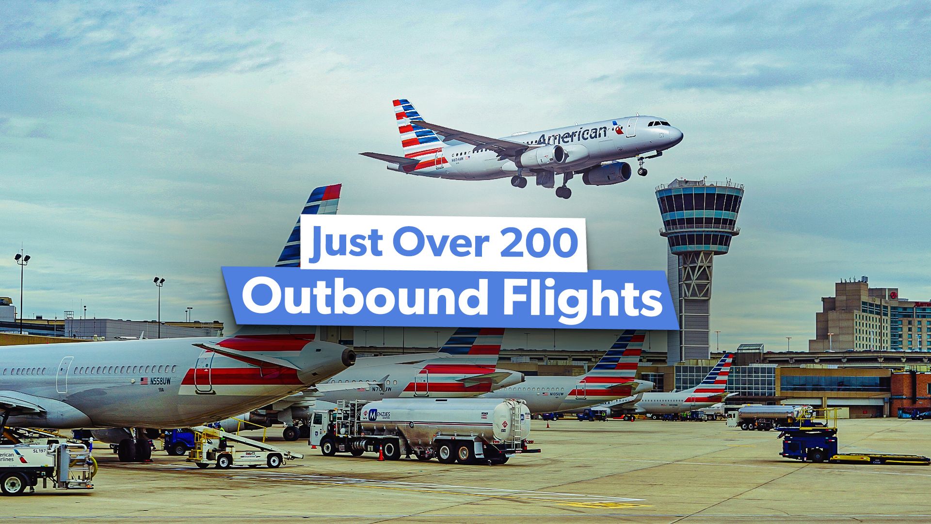 All 9 American Airlines Airbus A320 Routes From Philadelphia