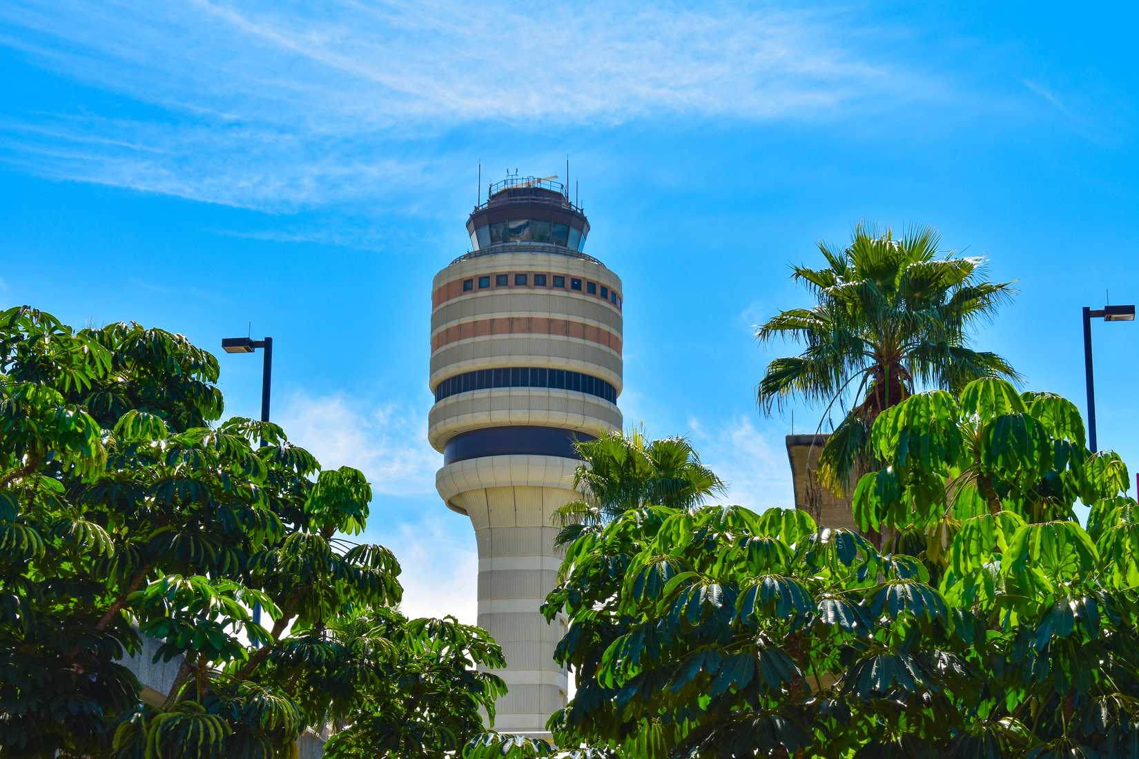 ATC tower at Orlando International Airport MCO 
