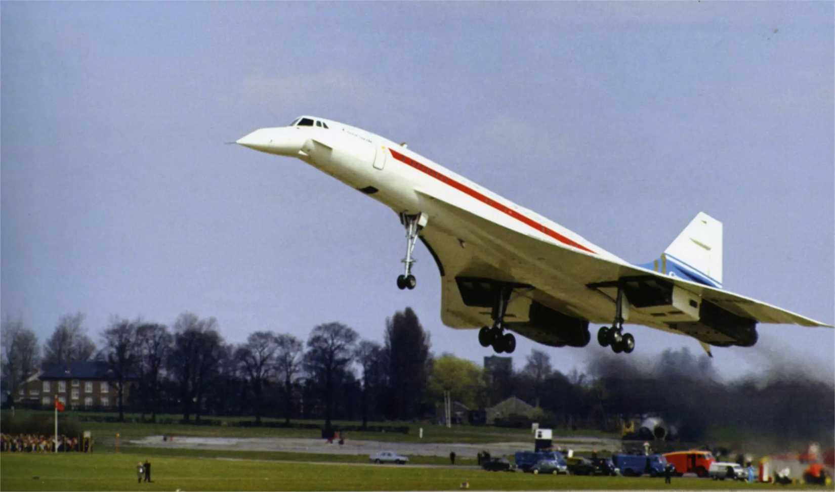 BAC Concorde 002 Maiden Flight at Filton on 9th April 1969