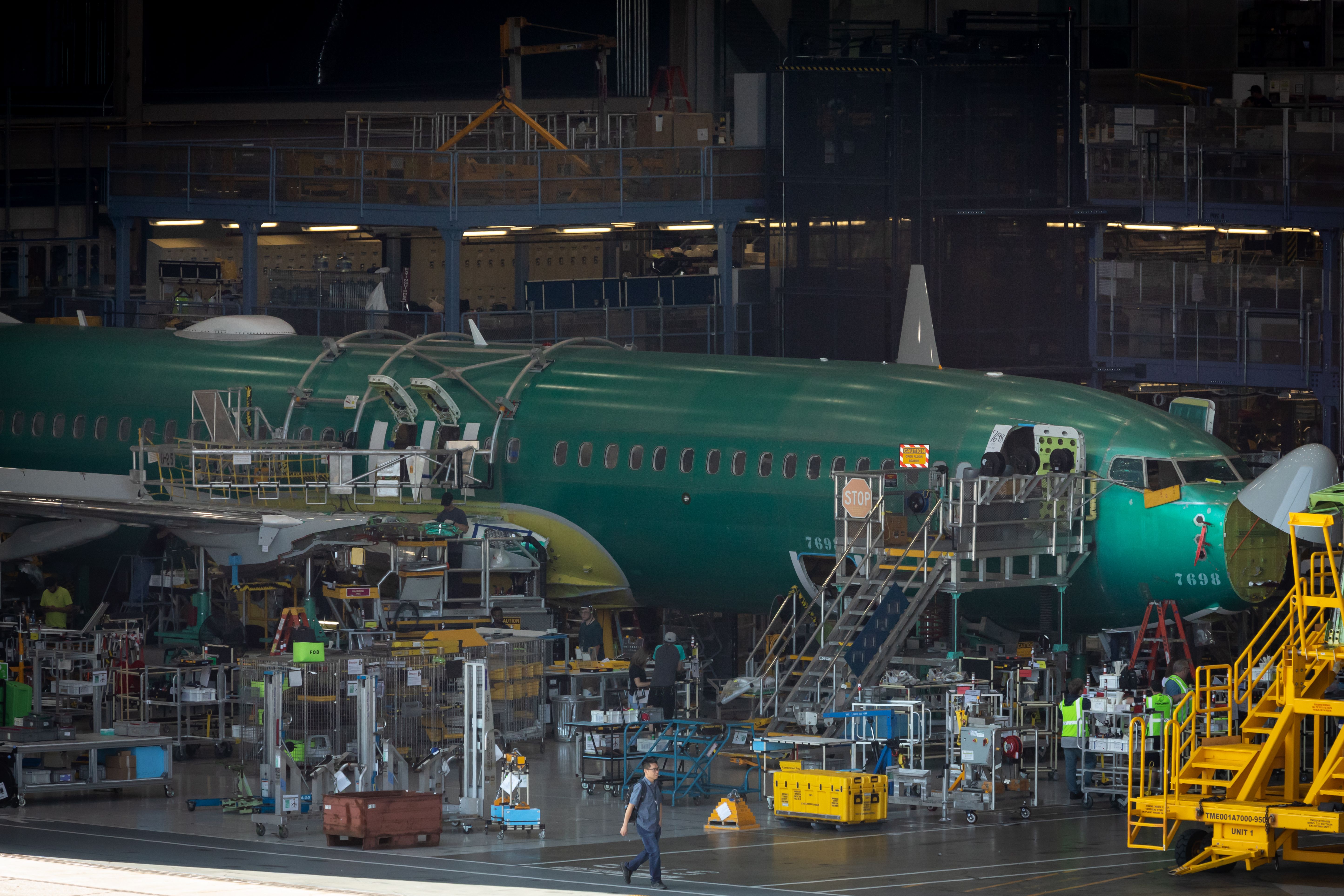 USDOT Secretary Duffy Tours Boeing Factory