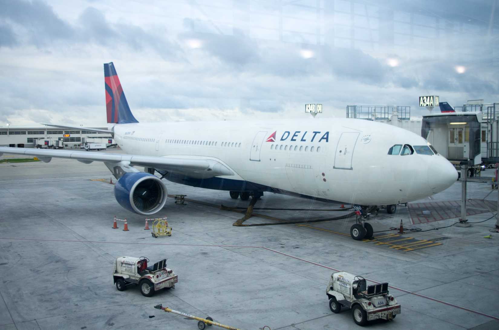 Delta A330 en Detroit