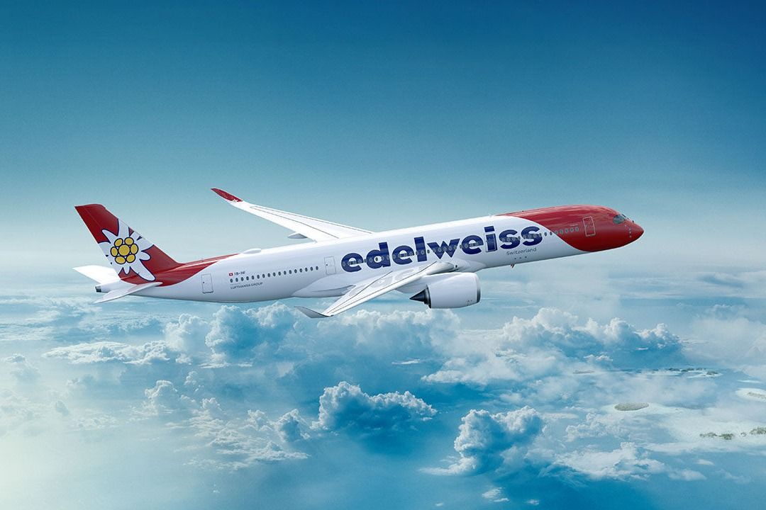 Edelweiss Air's 1st Airbus A350-900 To Arrive Next Week Ahead Of Las Vegas Debut