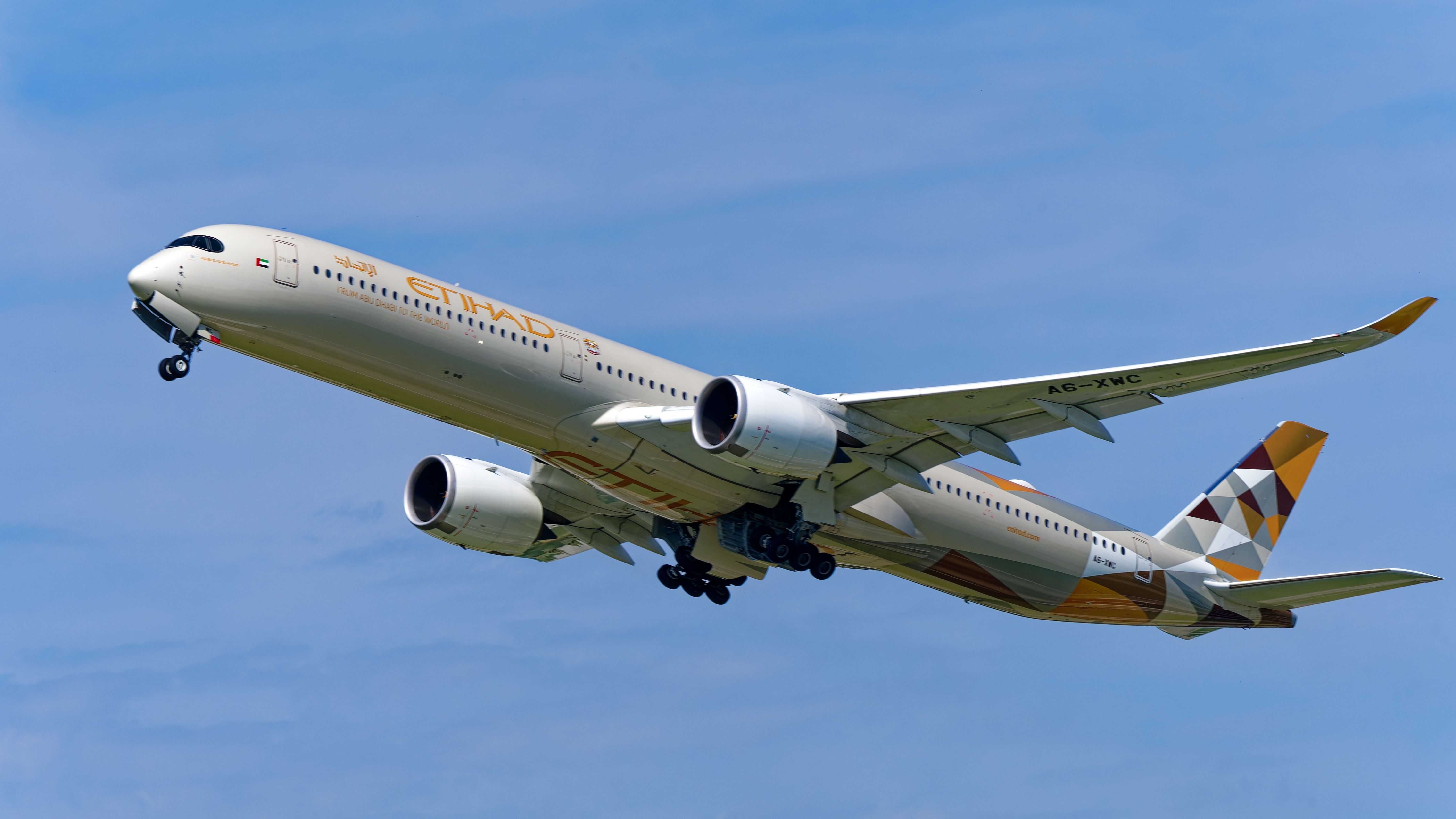 エティハド航空 Airbus A350-1000 Etihad Airways Brings A350-1000 To Frankfurt In October