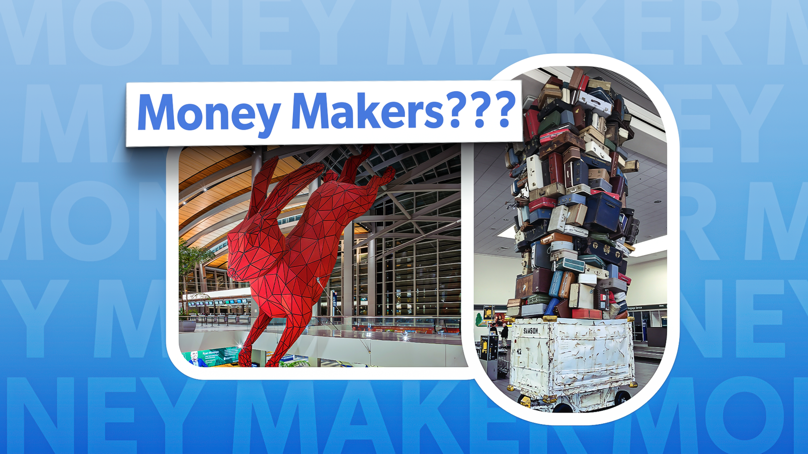 These 2 Iconic Sacramento Airport Art Pieces Do Way More Than Just Dazzling Passengers