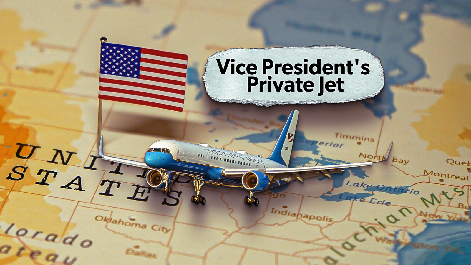 Air Force Two: A Close Look At The Vice President's Jet