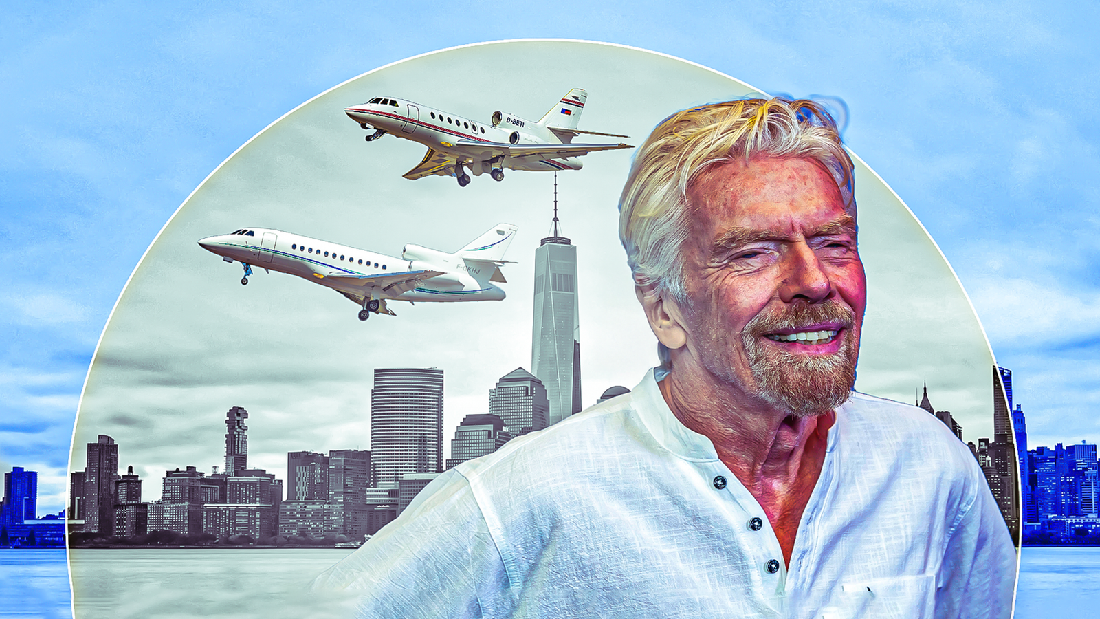 How Many Private Jets Does Richard Branson Own?