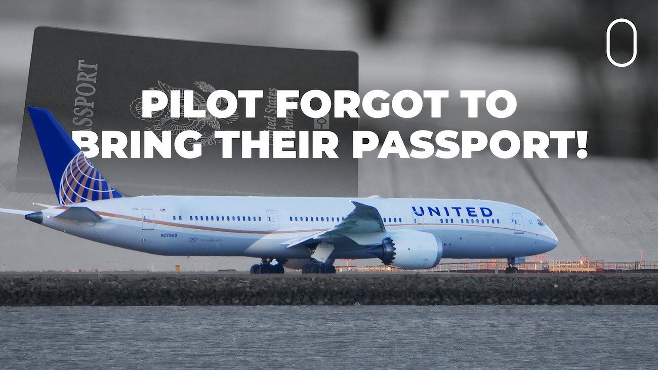 United Airlines Flight Diverts Due To Pilot Forgetting Passport