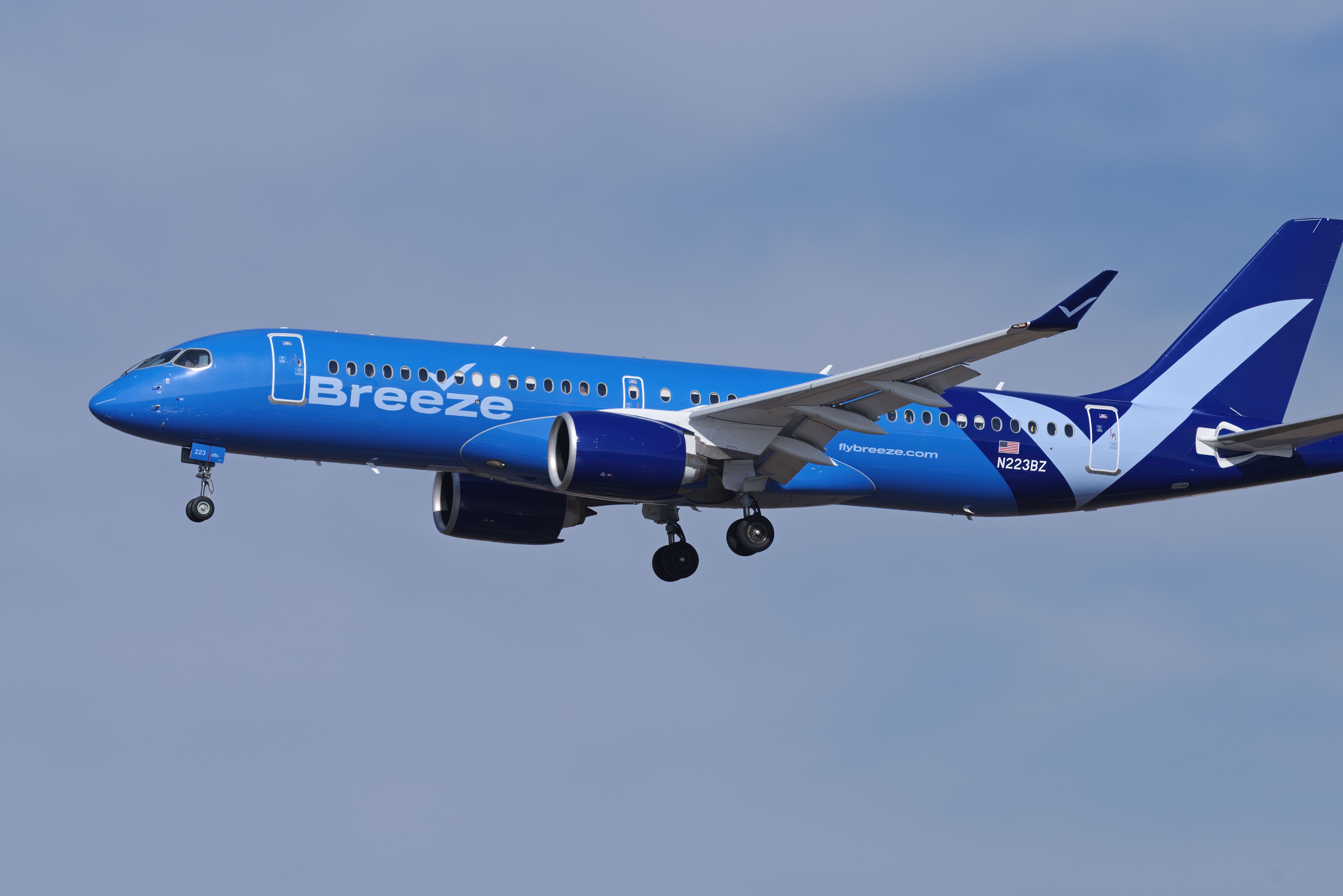 Breeze Airways Announces 70th Destination With New Intra-Florida Routes