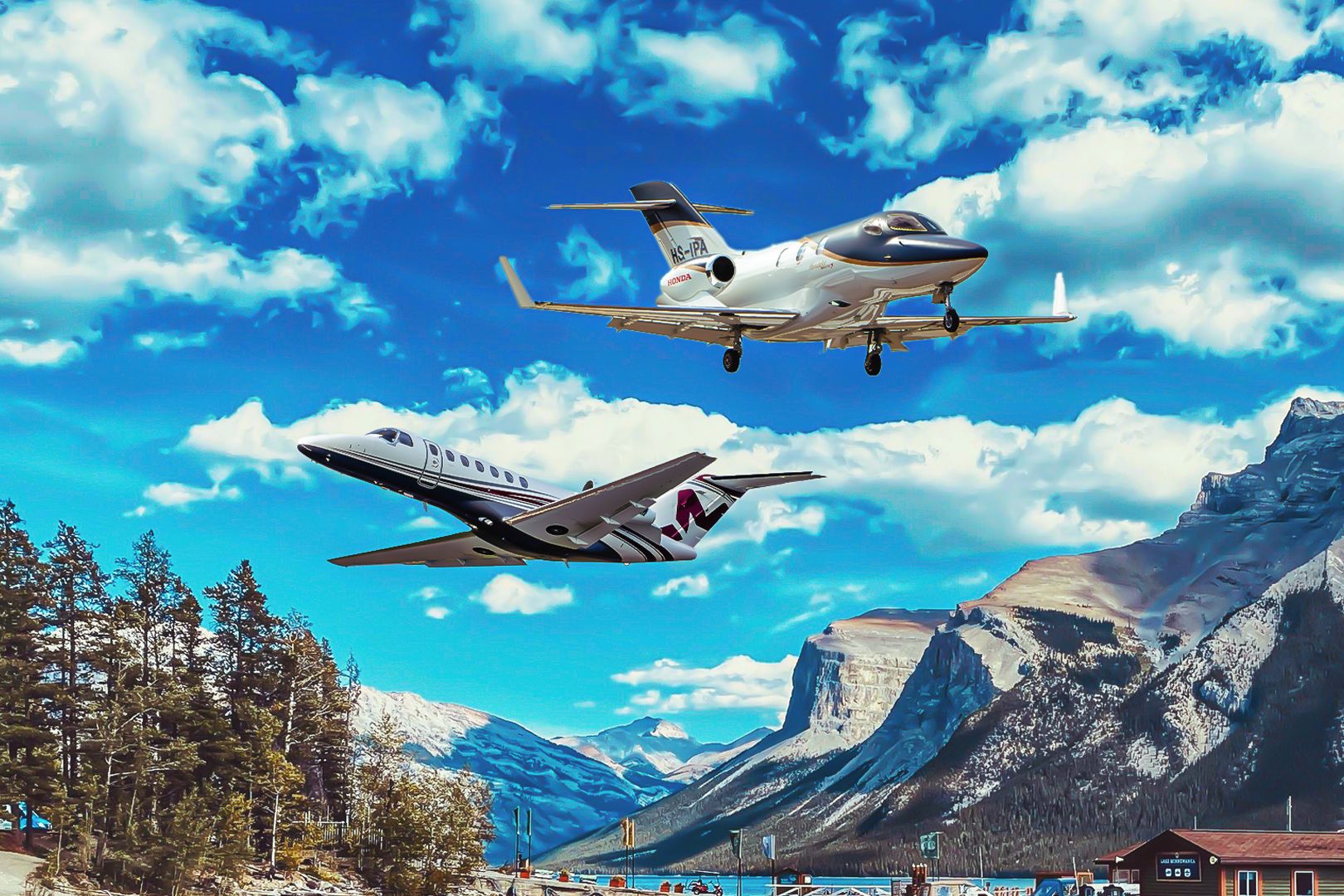 Smaller private jets 