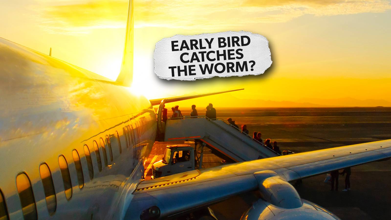 The Pros & Cons Of Booking The 1st Flight Of The Day
