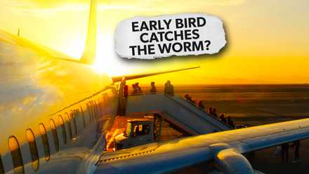 The Pros & Cons Of Booking The 1st Flight Of The Day 3x2