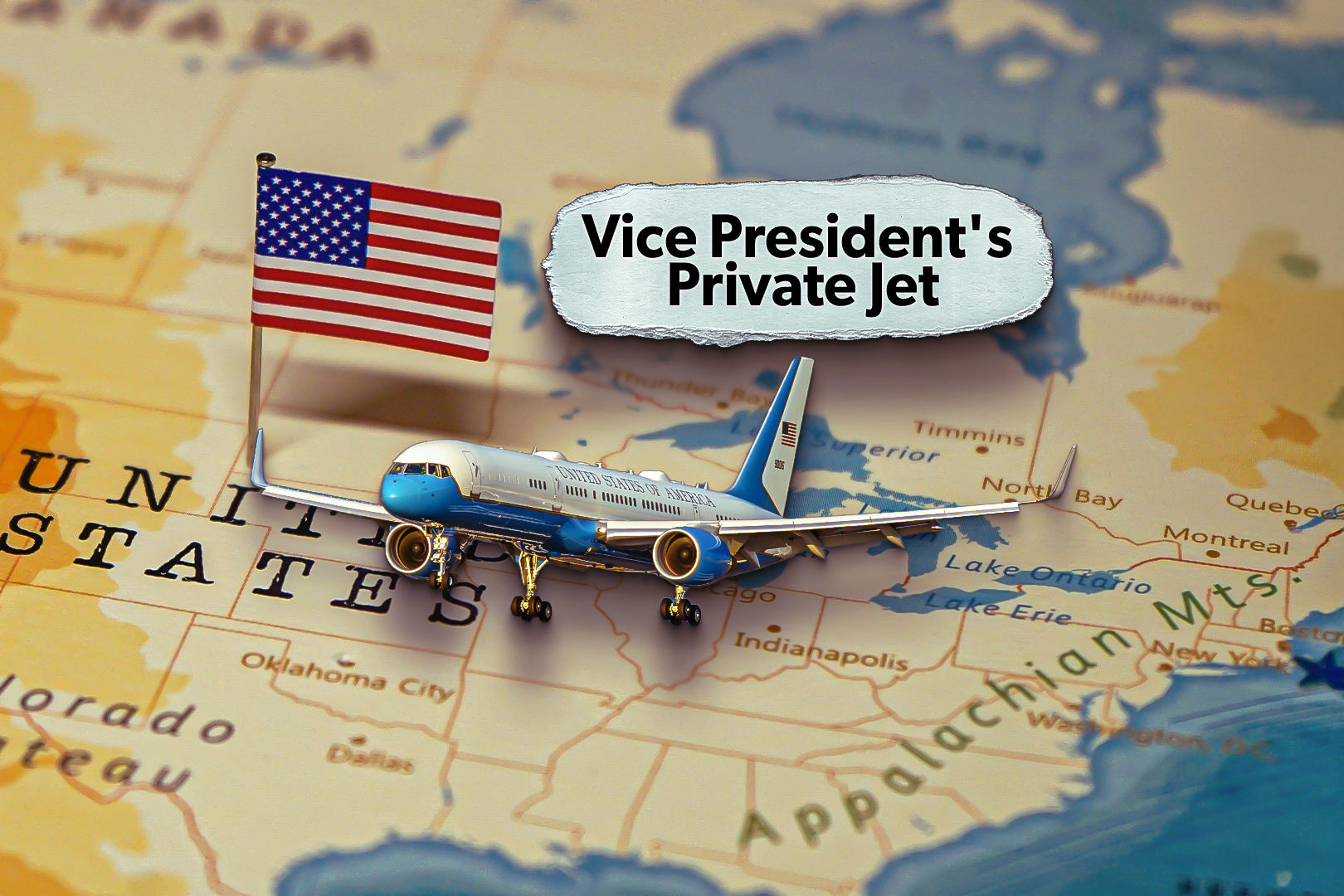 Air Force Two: A Close Look At The Vice President's Jet