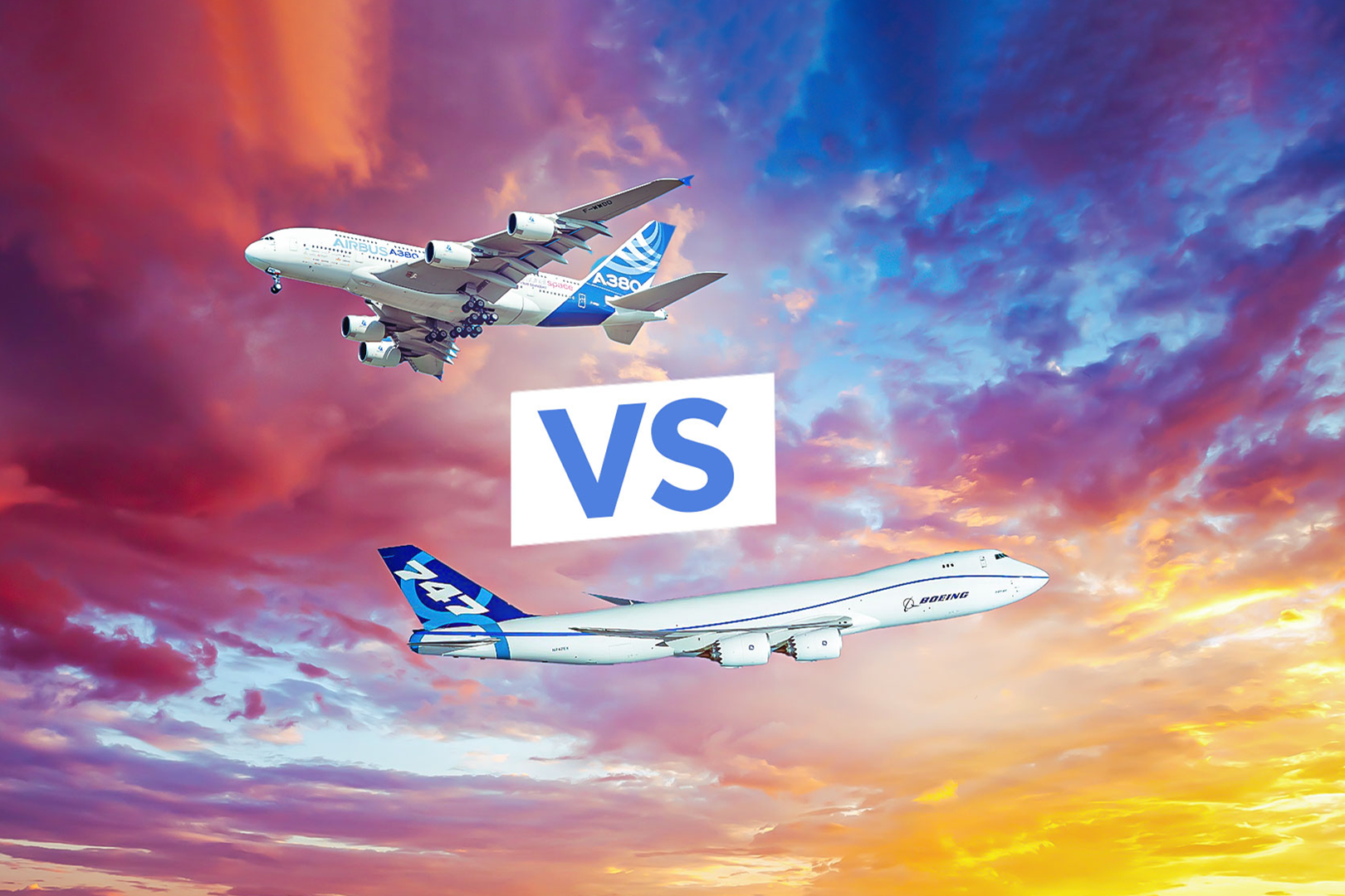 A380 vs 747 Custom Thumbnail