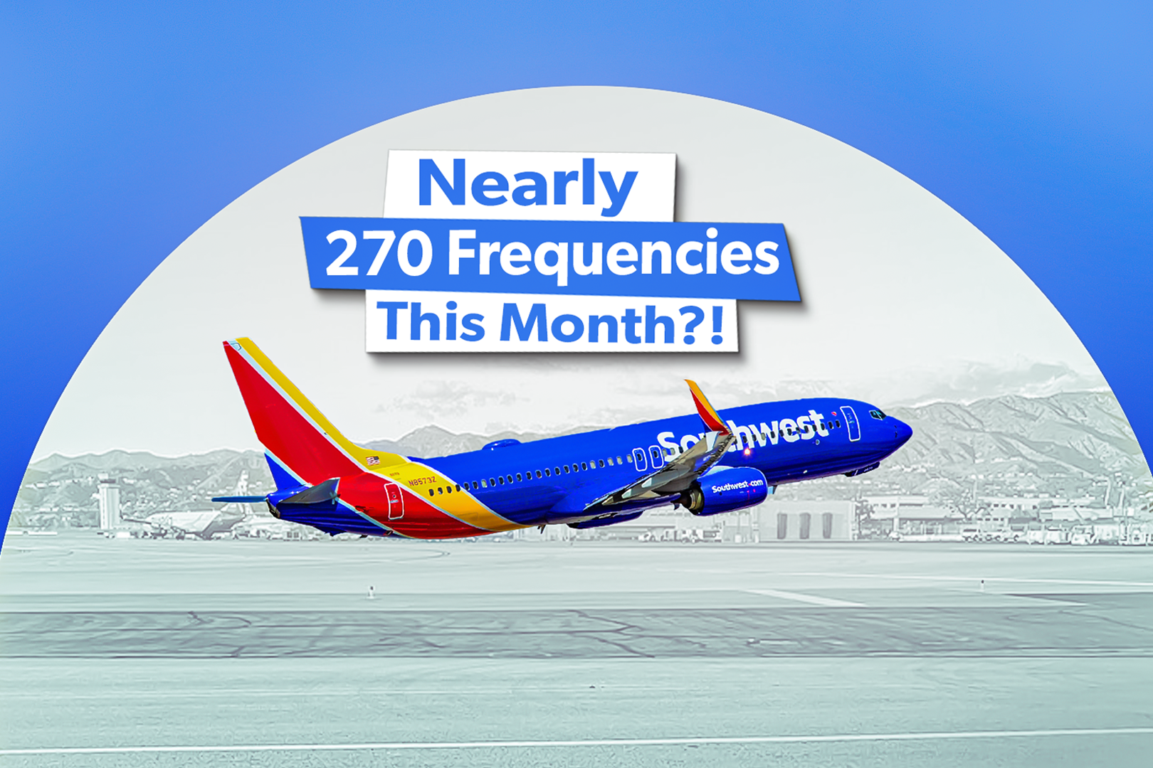 Hollywood Burbank Airport's 10 Most Frequent Routes