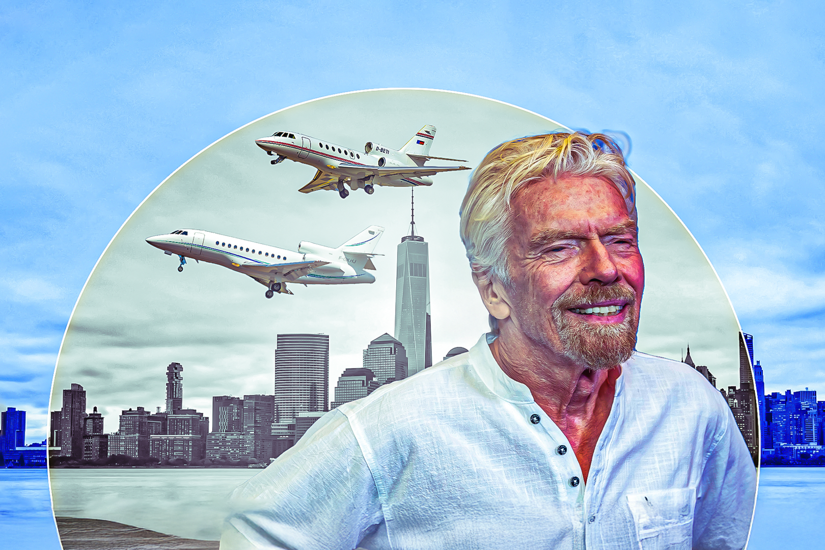 How Many Private Jets Does Richard Branson Own?