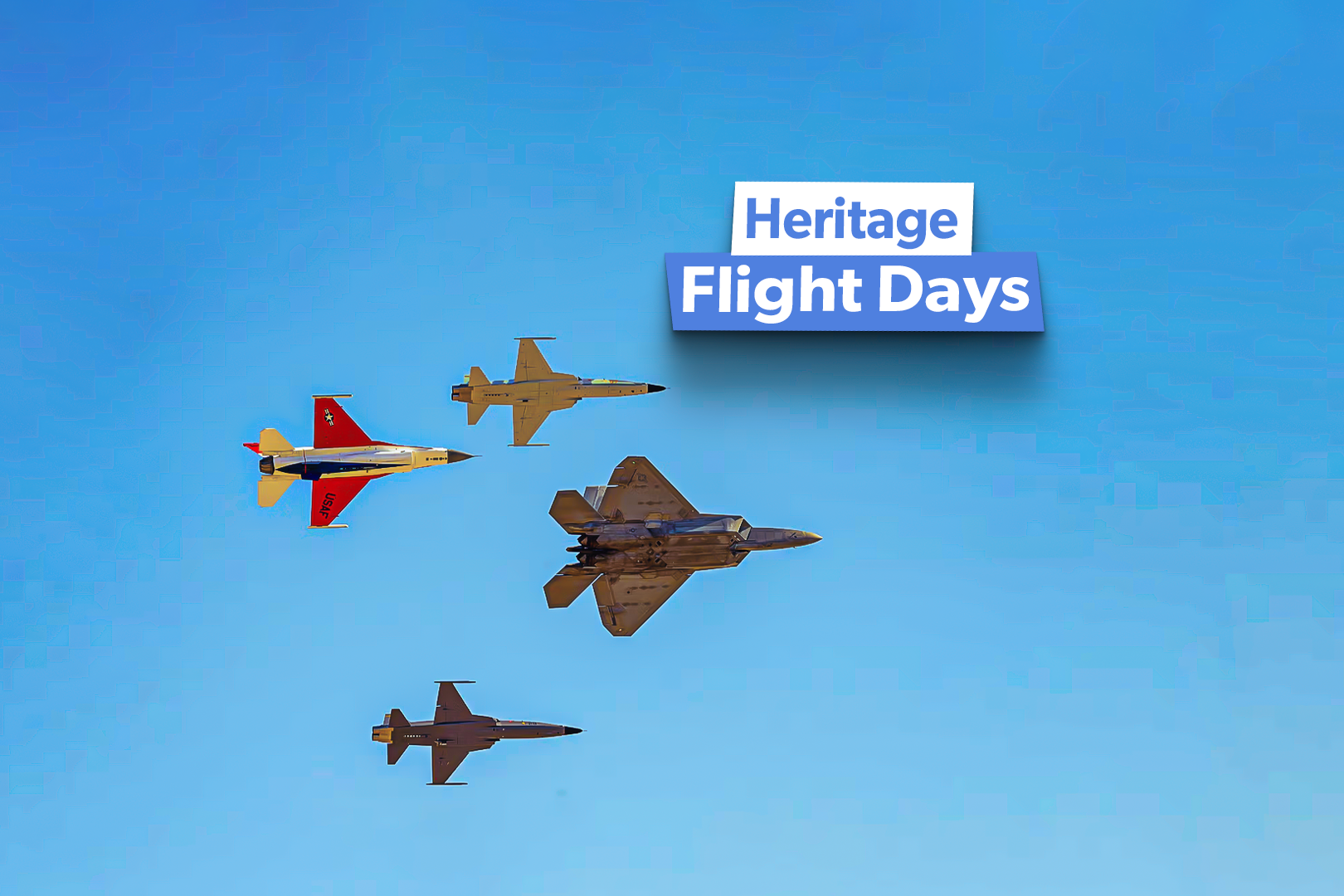 Heritage Flight Days At Davis-Monthan Air Force Base