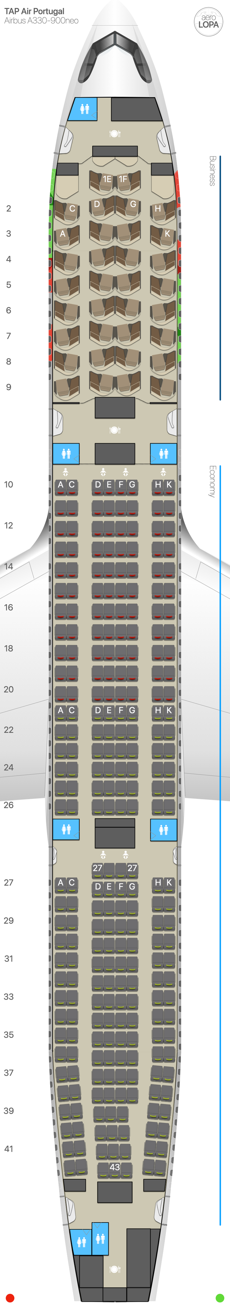 The 10 Airlines That Fly Airbus A330-900 Aircraft: Cabins Compared