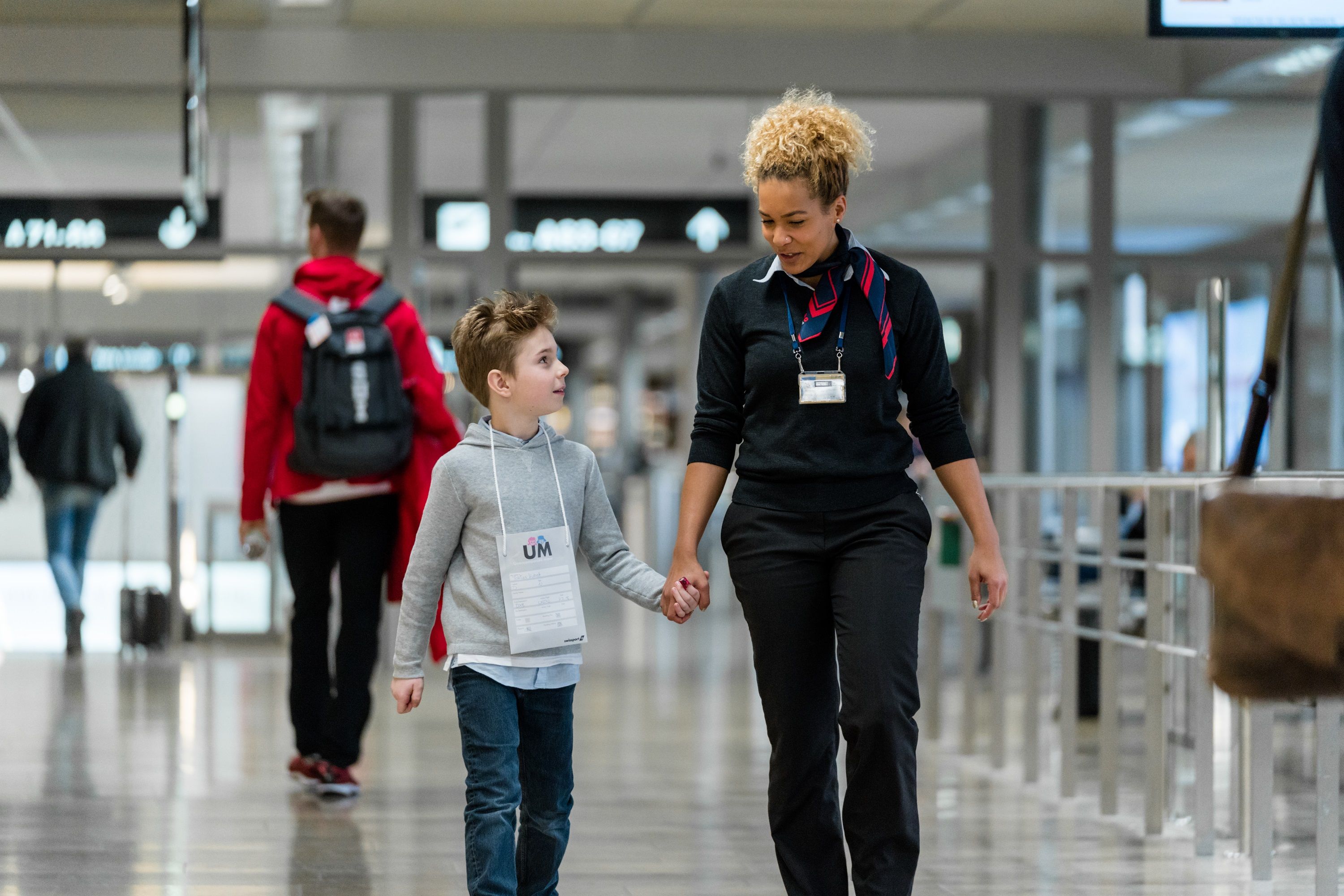 Swiss Airports See More Children Flying Alone