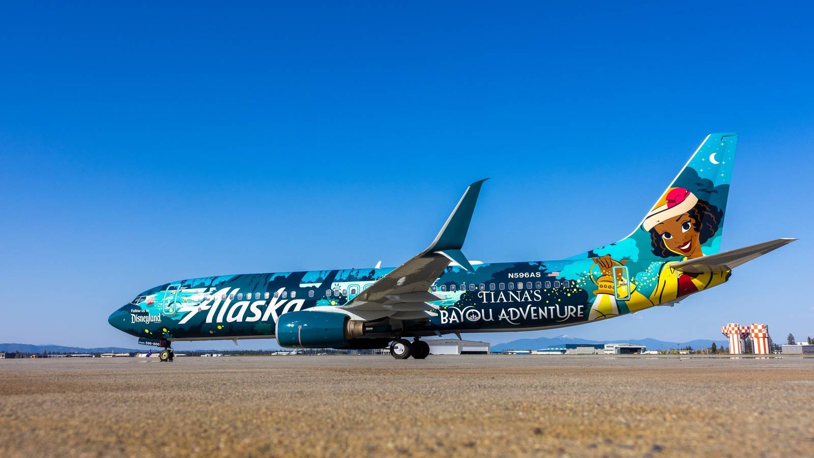Princess Tiana Flies High In Alaska Airlines' Latest Disneyland Resort-Themed Special Livery