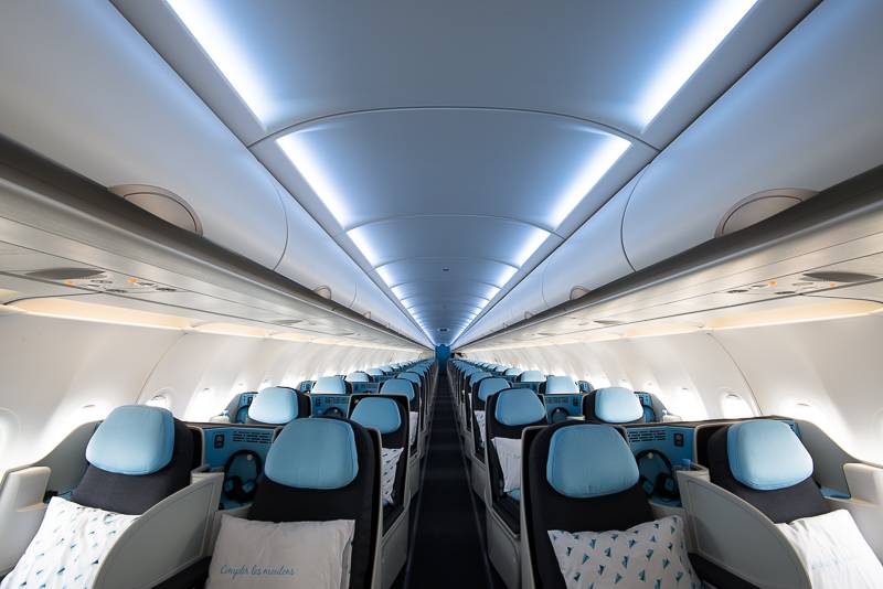 La Compagnie A321LR Cabin
