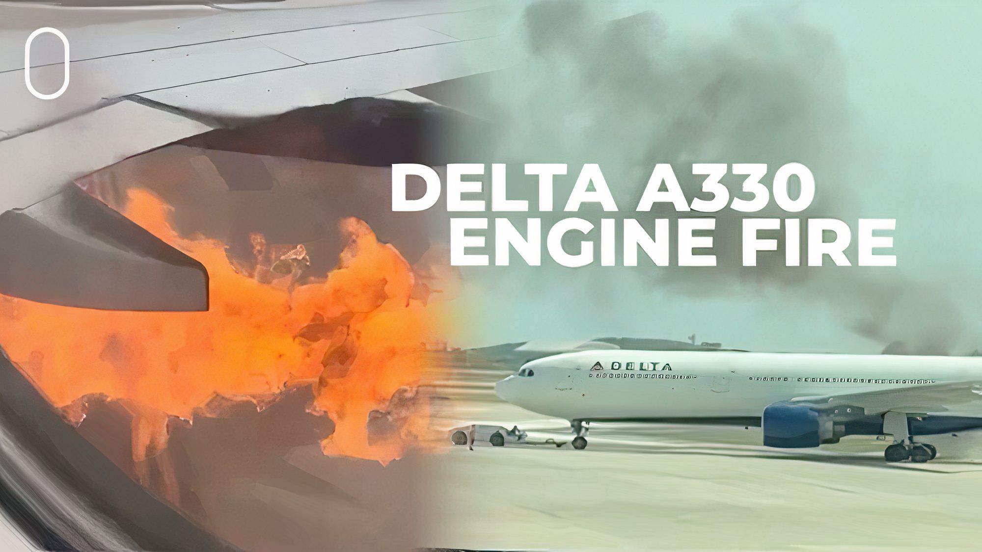 Delta Air Lines Airbus A330 Engine Fire At Orlando