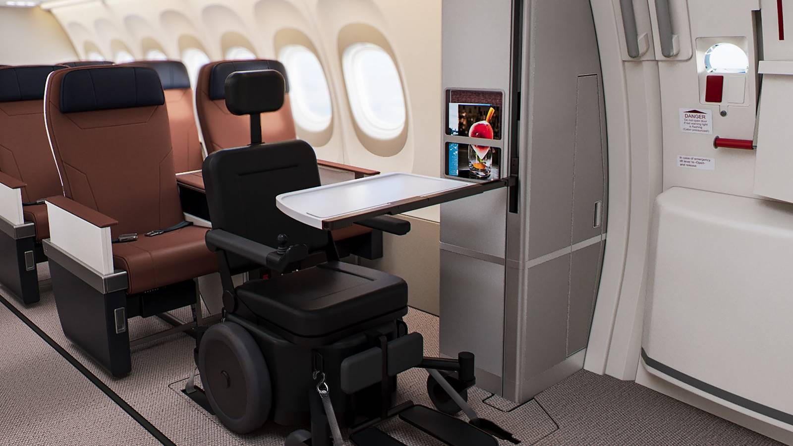Collins Aerospace Introduces Pinnacle Seat Upgrade & Prime Wheelchair Seating
