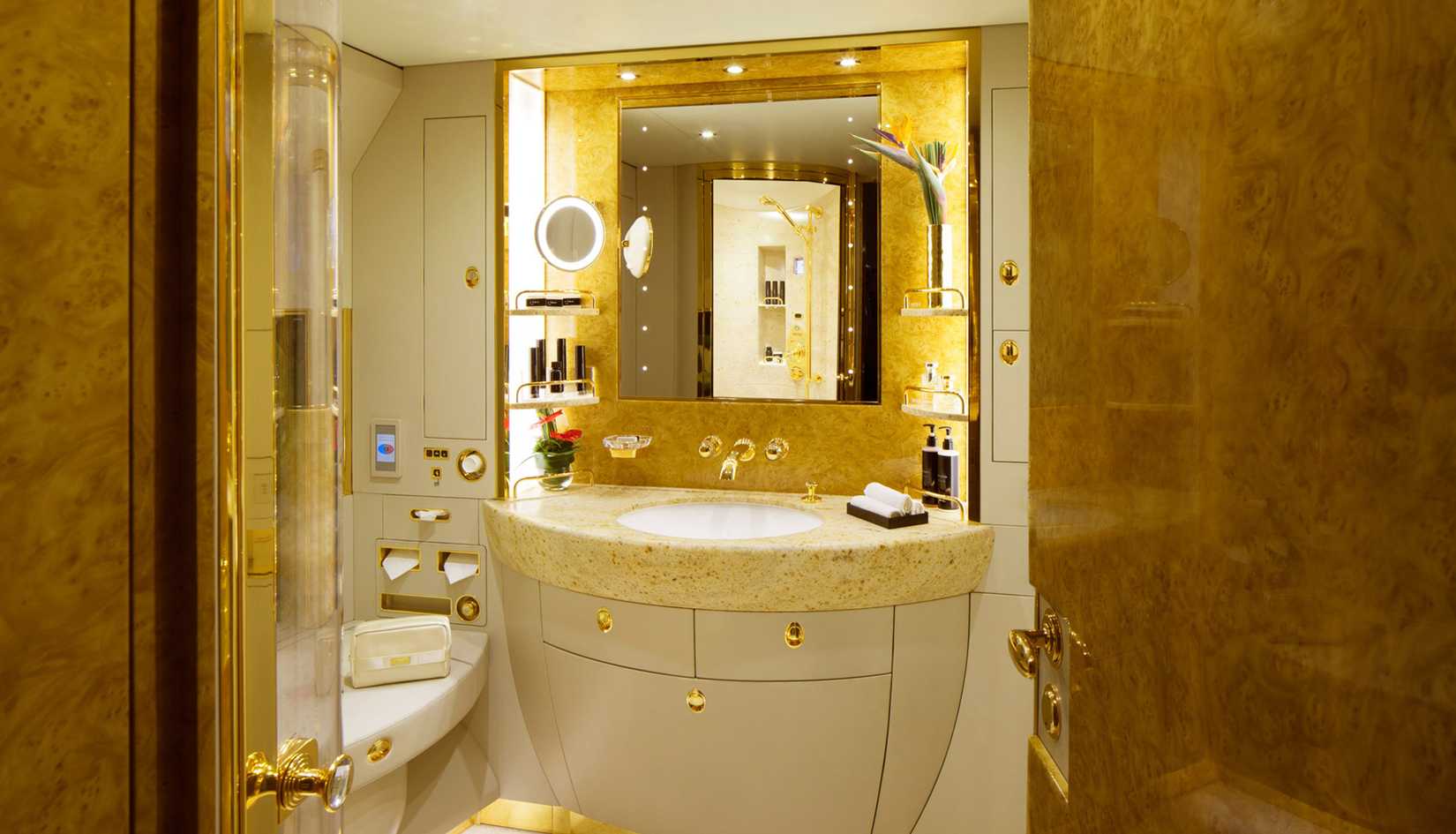 Emirates Executive A319-115ACJ luxury vanity