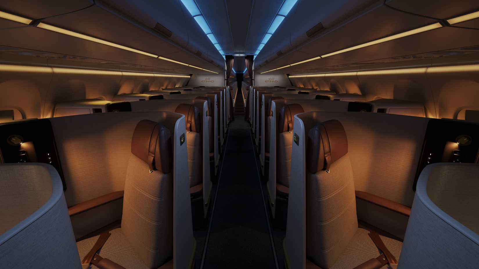 Etihad A321LR Business Class Seats