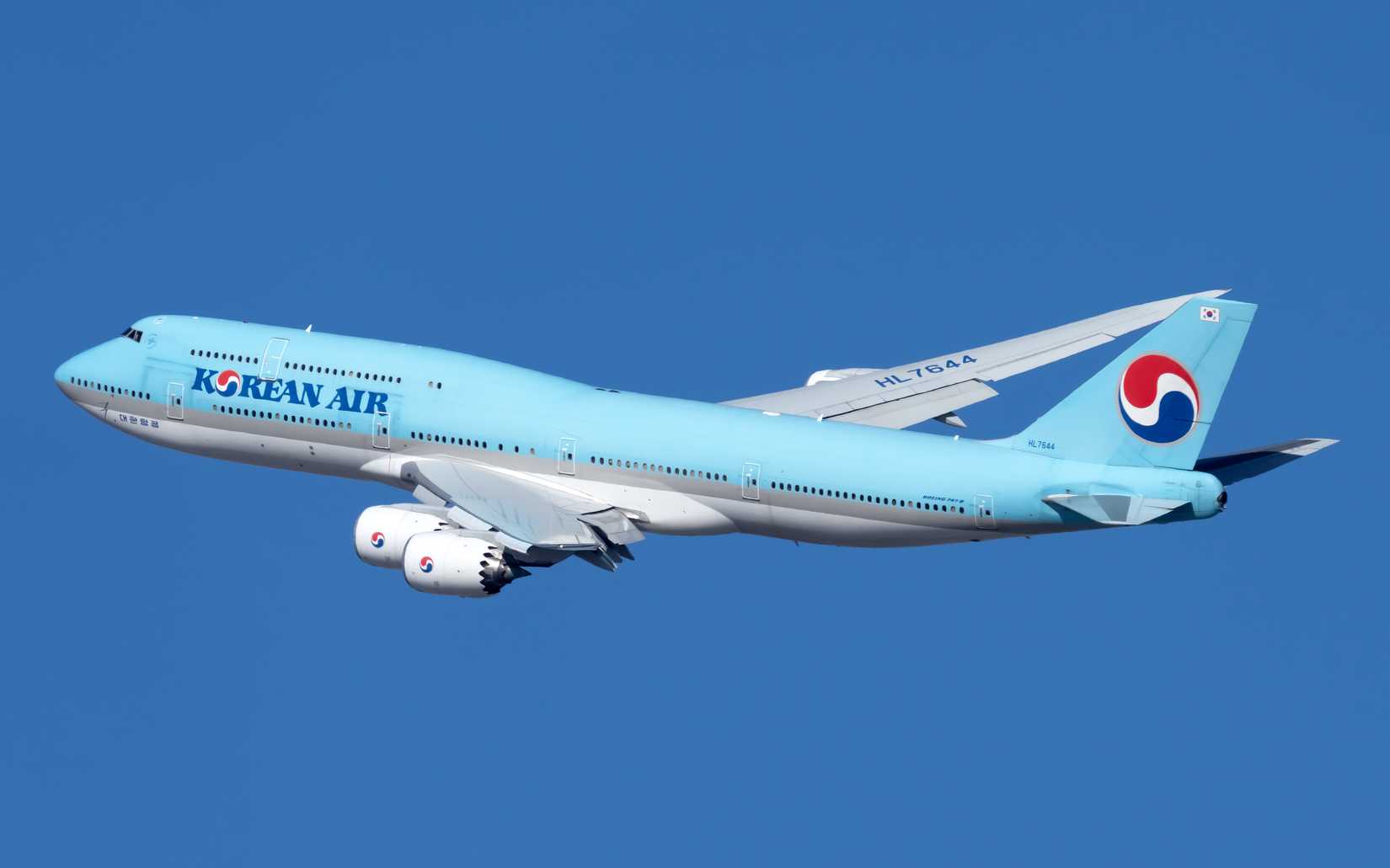 HL7644 Korean Air Boeing 747-8B5