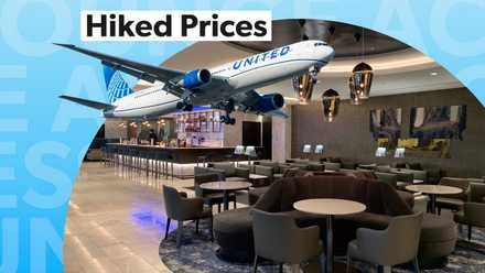 How Much More You'll Have To Pay For A United Airlines' Co-Branded Credit Card & Lounge Access 3x2