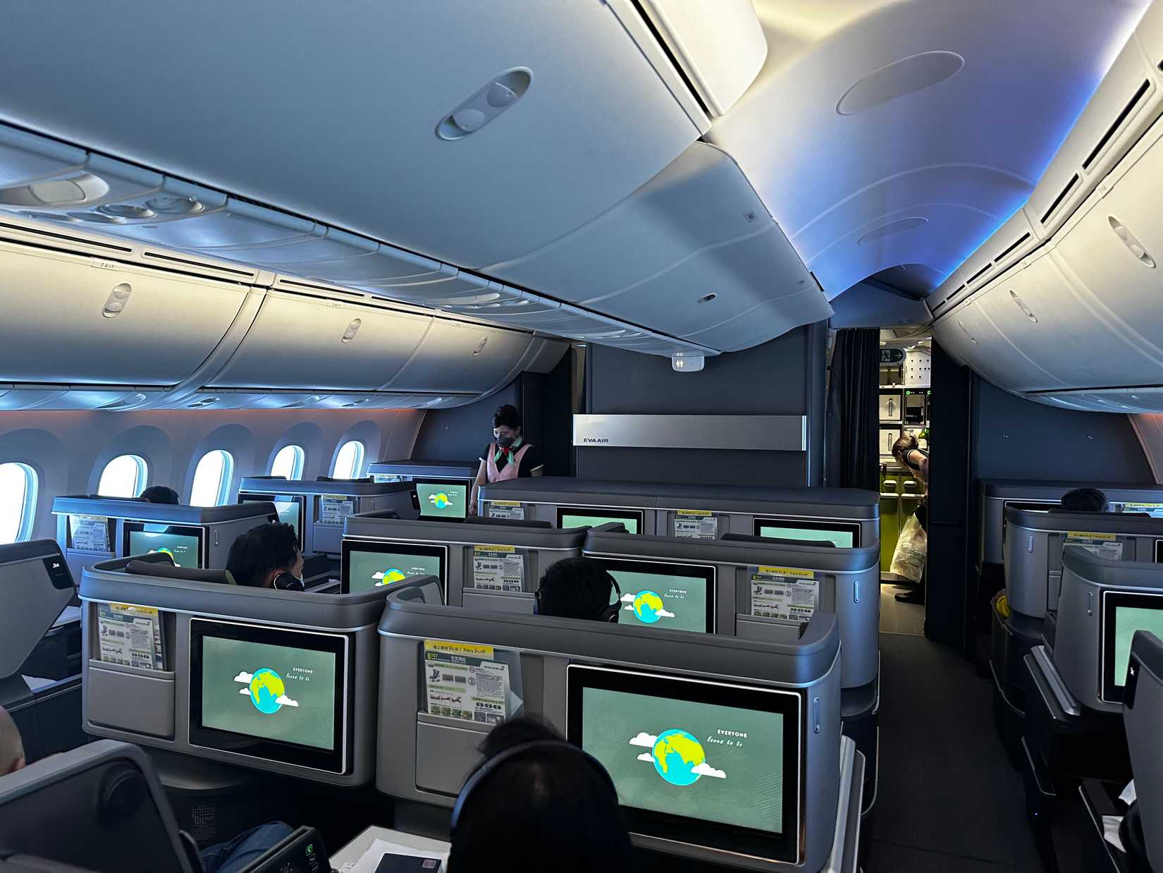 EVA Air B787 Business Class