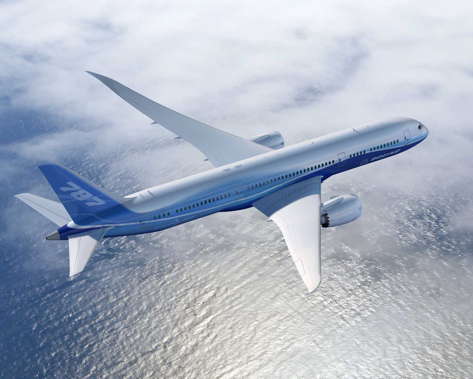 Boeing 787-9 Dreamliner Inflight Rendering