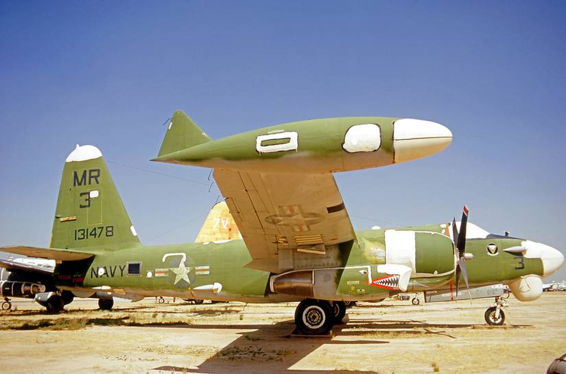 The US Navy's Lockheed P-2 Neptune Submarine Hunter