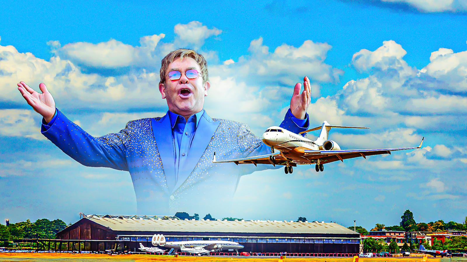 Inside The Luxurious World Of Elton John's Private Jet