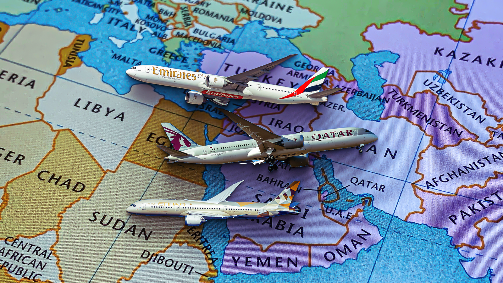 These 2 Small Middle Eastern Countries Fly As Many Widebodies As All US ...