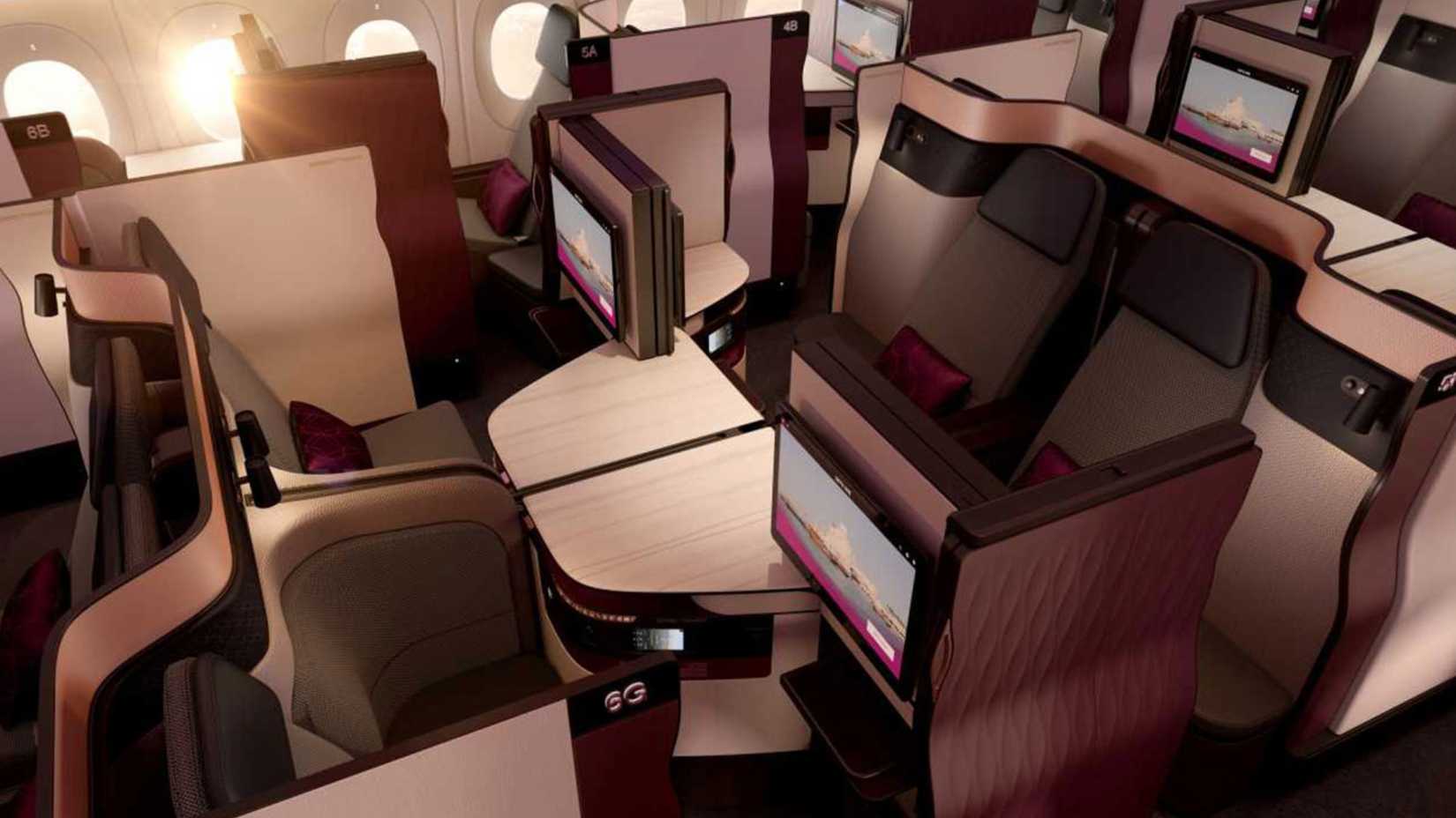 Qatar Airways QSuite Quad