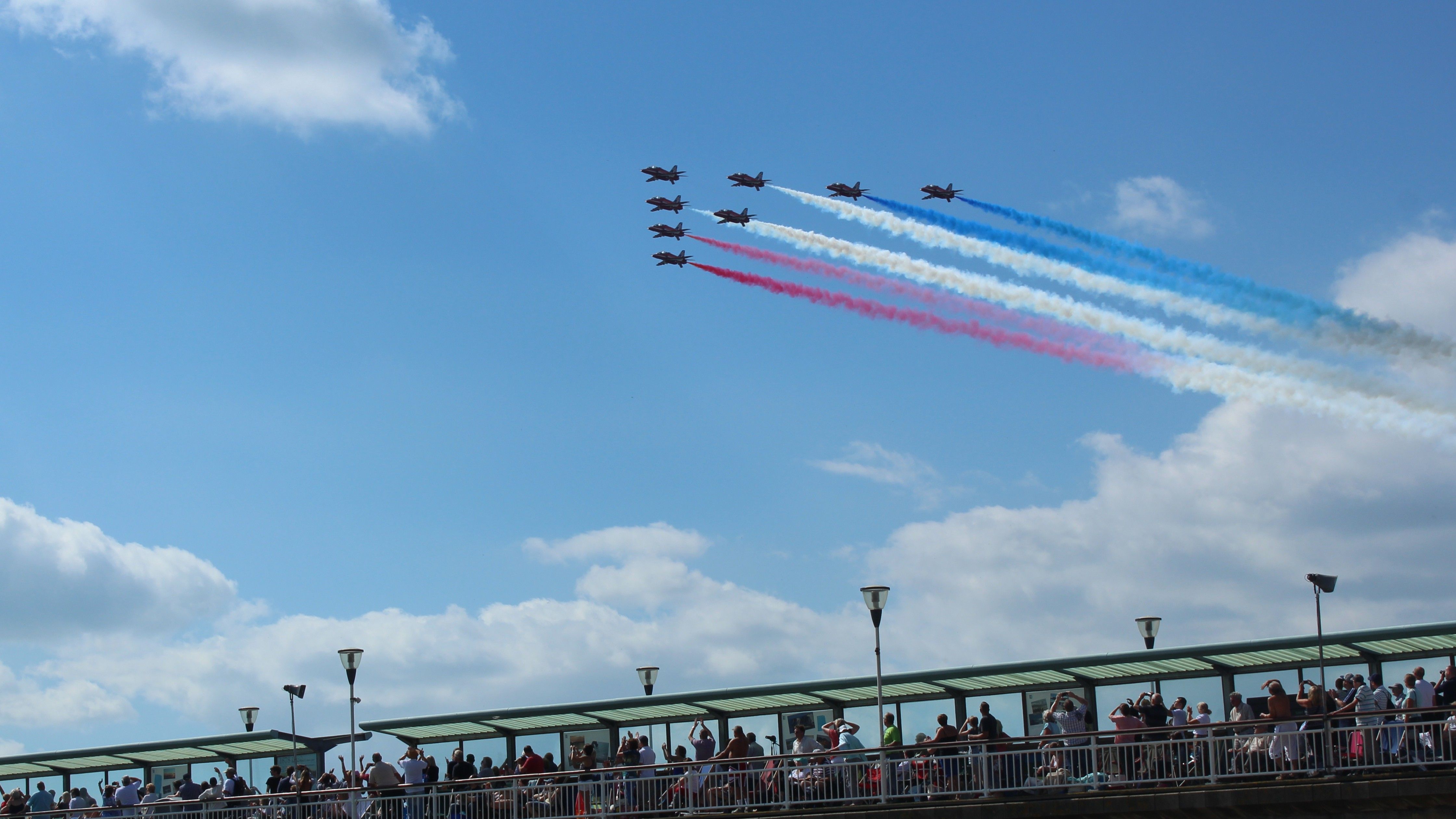 Red Arrows At Bournemouth Air Festival