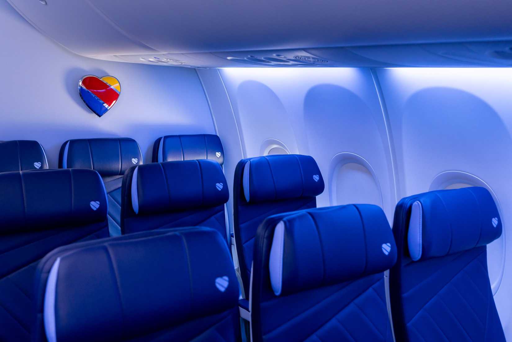 Southwest Airlines cabin interior
