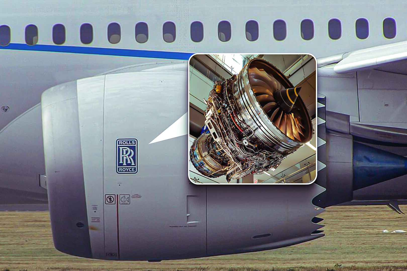 Trent 1000 engines