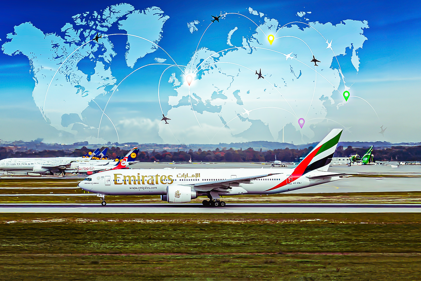 The Busiest Boeing 777-200LR Routes In Europe