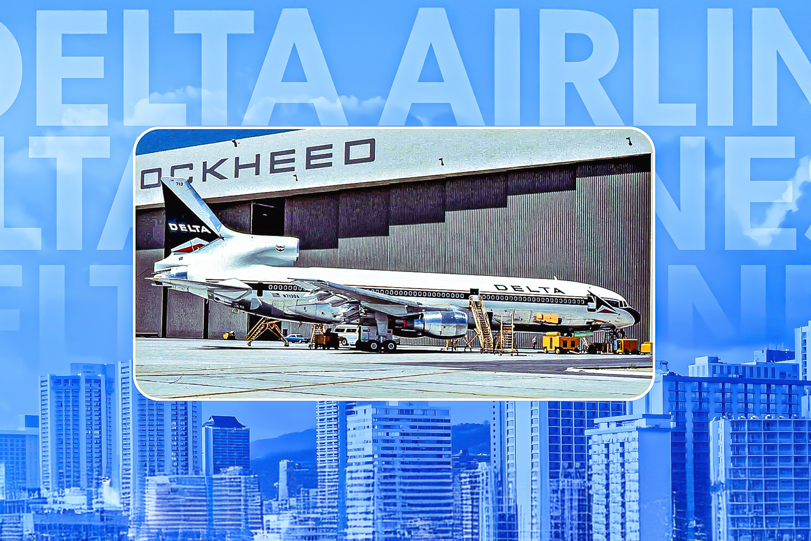 How Many Lockheed L-1011s Did Delta Air Lines Operate?