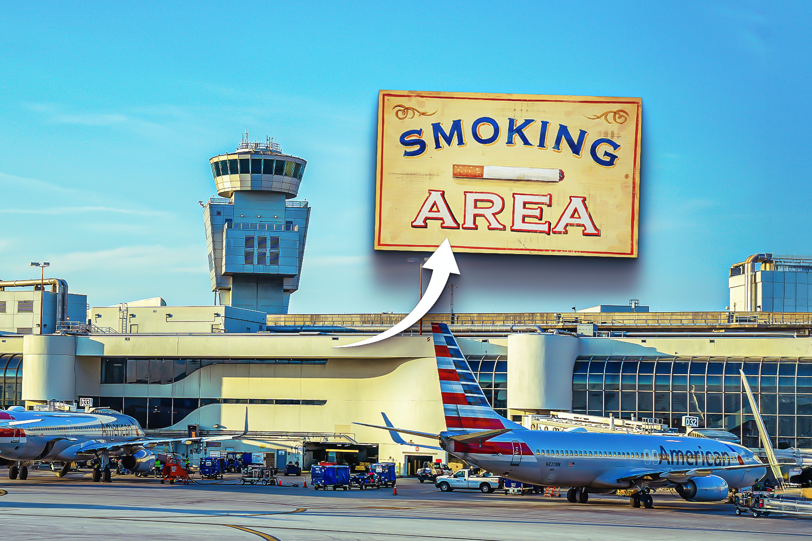 The Only 3 Major US Airports Where You Can Still Find Indoor Smoking Areas