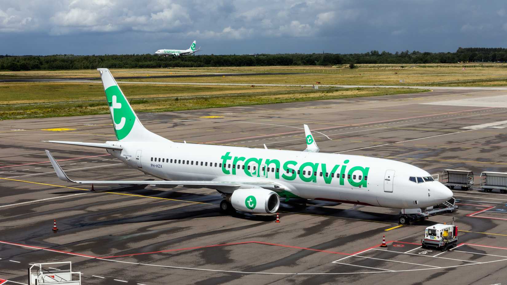 Transavia Boeing 737-800 on the ground 