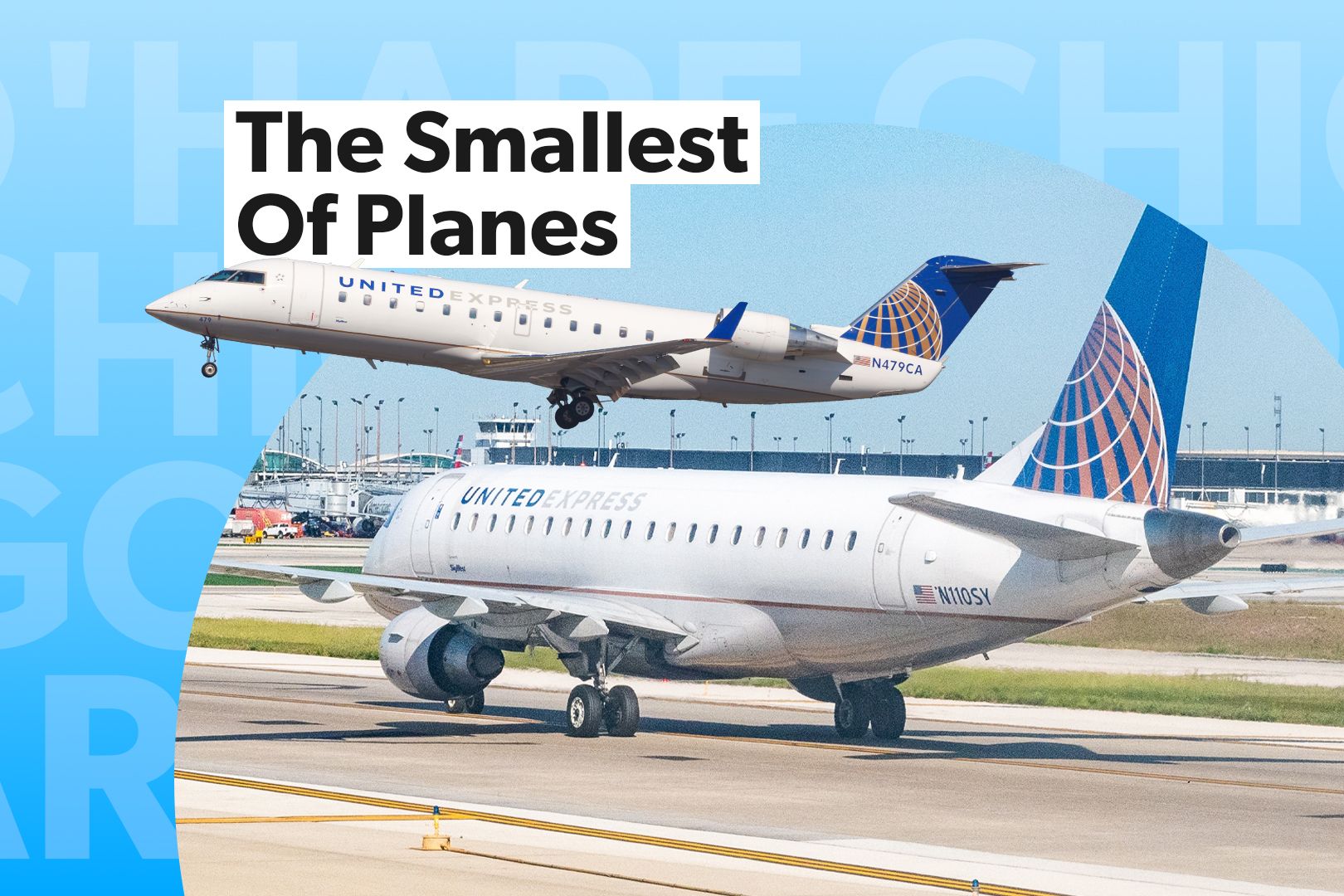 United Airlines' Most Popular Regional Jet At Chicago O'Hare 3x2