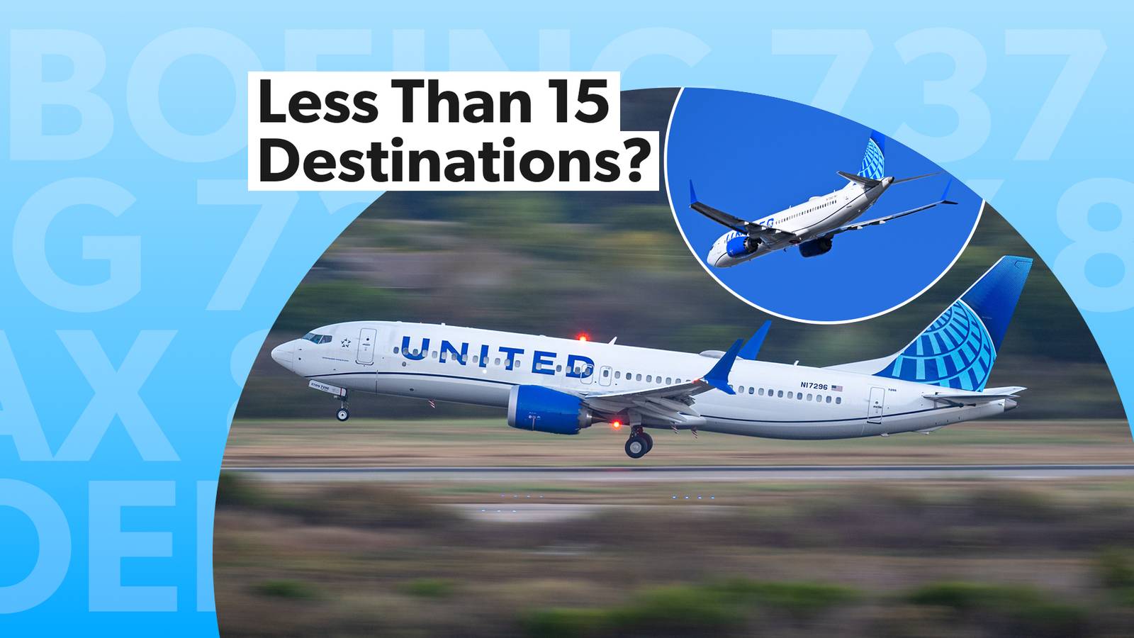A Look At United's Boeing 737 MAX 8 Routes From LAX