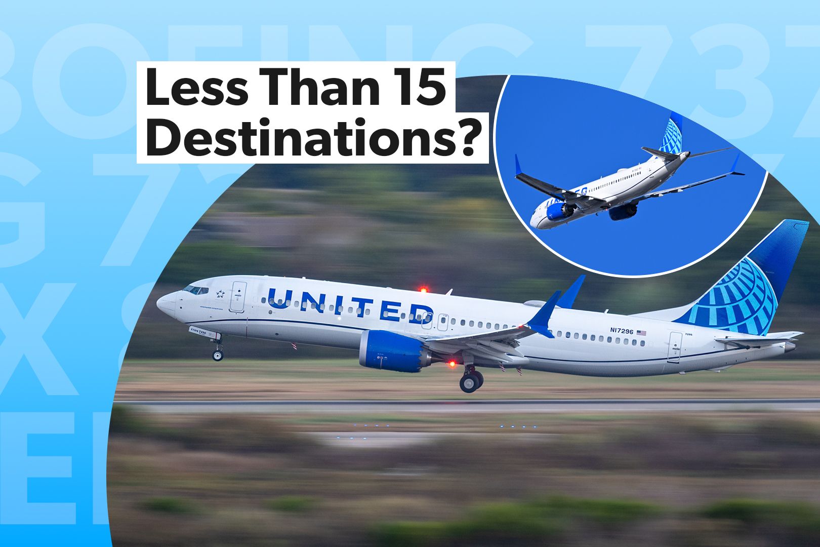 Where You Can Fly On United Airlines' Boeing 737 MAX 8 From Los Angeles