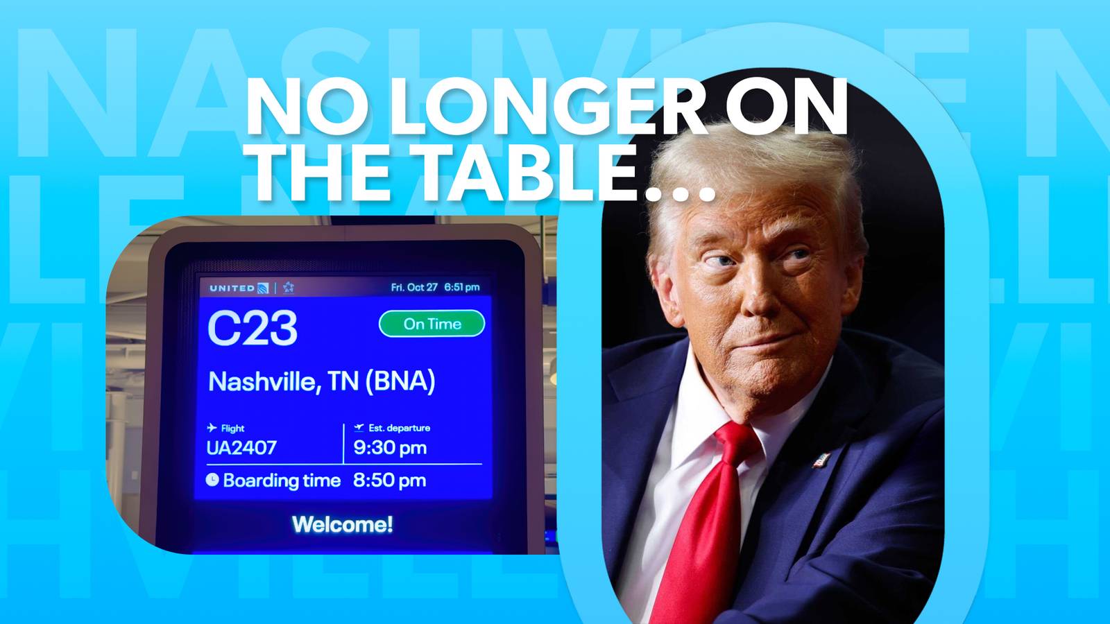 Why The Push To Rename Nashville Airport After President Trump Failed